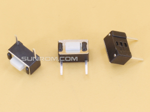 Tactile Switch TH 2P Side 3x6x4.3mm
