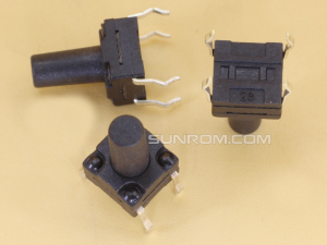 Switch 6x6x9mm Waterproof IP66 Through Hole
