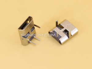 Micro USB 2 pin flat entry for power only