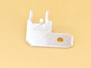 4.8mm Horizontal PCB Support Quick Disconnect Terminal Lug Connector