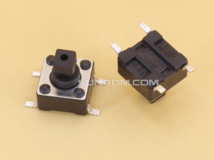 Tactile Switch 6x6x7.3mm SMD 4P Square Head 2.4mm