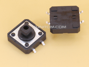 Tactile Switch 12x12x7.3mm Square Head 3.8 SMD