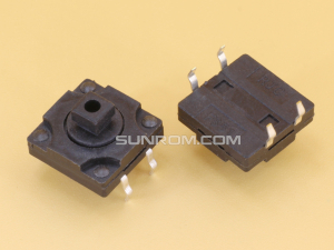 Tactile Switch 12x12x7.3mm Square Head 3.8 Waterproof IP67 Through Hole