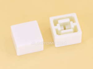 White Cap S9.2 Square Stem 3.8mm for Switches 12x12x7.3mm