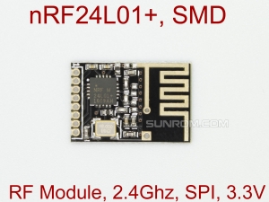 RF Module, 2.4Ghz, nRF24L01+, SMD