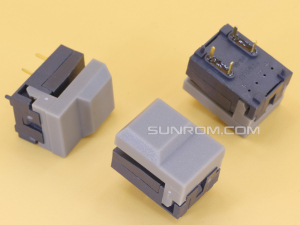 Key Switch 17x12.5mm Gray