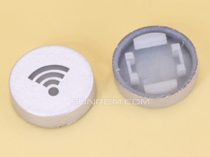 Wifi Silver Cap R10 for Switch 6x6x7.2H LED