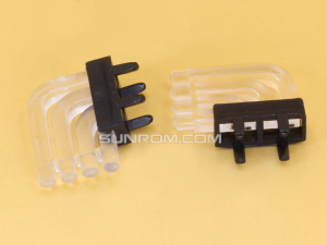 LED Light Guide Right Angle 4 channels