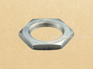Hex Nut M12mm x 0.75mm thin for Panel Mount DC Sockets