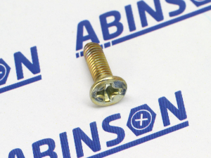 Counter Sunk CSK M3 (3mm) x 10mm MS Steel Plus Phillips Machine Screw