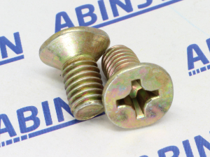 Counter Sunk CSK M6 (6mm) x 10mm Steel MS Phillips Plus Screw
