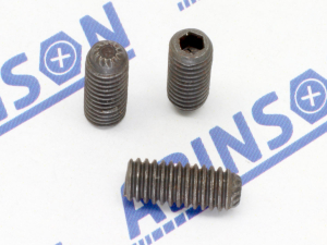 Allen Grub M4 (4mm) x 10mm x 0.7mm Set Screw Blackened Steel MS