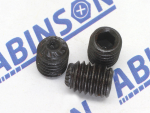 Allen Grub M6 (6mm) x 8mm x 1mm Set Screw Blackened Steel MS