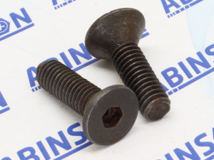 CSK Socket Head M6 (6mm) x 20mm Allen Cap Steel Black Screw