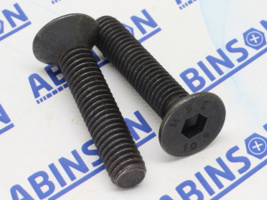CSK Socket Head M6 (6mm) x 30mm Allen Cap Steel Black Screw