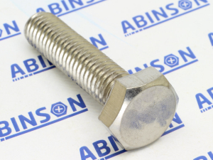 Hex Bolt M10 (10mm) x 40mm x 1.5mm Stainless Steel SS