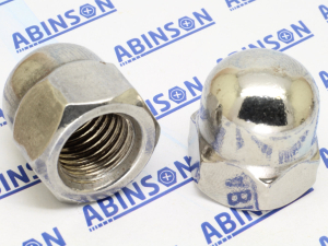 Dome Nut M16 (16mm) 2mm Stainless Steel SS