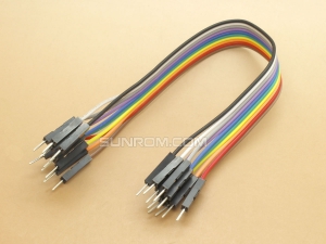 Jumper Wires - Male/Male - 10 way - 20cm (8 In)