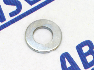 Flat Washer 3.4mm x 6.7mm IDxOD 0.8mm Thick Steel Zinc Plated MS for M3 screws
