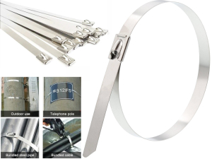 Stainless Steel SS Cable Tie 150x4.6mm