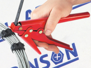 Cable Tie Tool - Automatic Tightening Gun Clamp for plastic cable ties