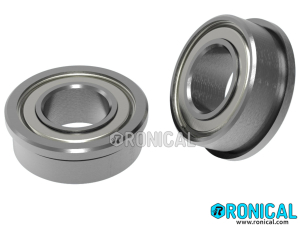 F608-ZZ 8x22x7mm Flange Ball Bearing Metal Shield