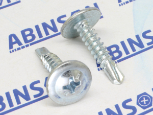 Self Drilling Screw SDS #8 (4.2mm) x 19mm Phillips Truss head Mild Steel MS Zinc Plated