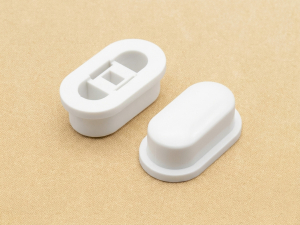 White Cap O18 ID=3x2 for Push ON/OFF Switches