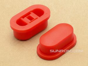 Red Cap O18 ID=3x2 for Push ON/OFF Switches