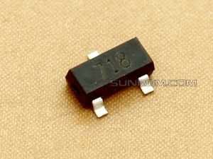 FMMT718TA 718 SOT23 PNP transistor