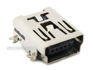 Mini USB-B SMD Connector