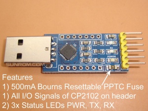 USB-TTL UART Module - CP2102