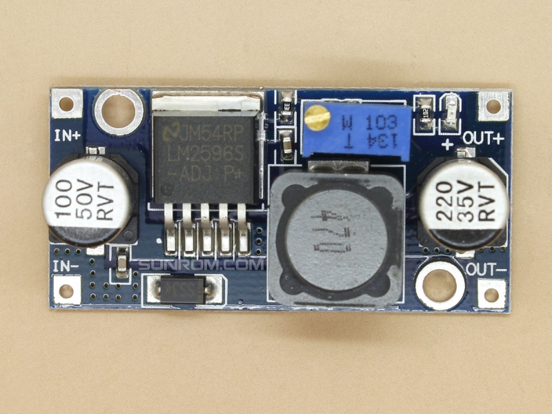 DC-DC Step Down 3A - LM2596 4314 : Sunrom Electronics/Technologies