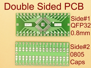 QFP32 0.8mm SMD Adapter PCB