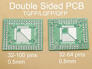 32-100 pins 0.5/.8mm Quad ICs Adapter PCB