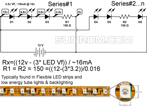 S165-100 Stück SMD LED PLCC-2 3528 warmweiß LEDs 1210 warm white 