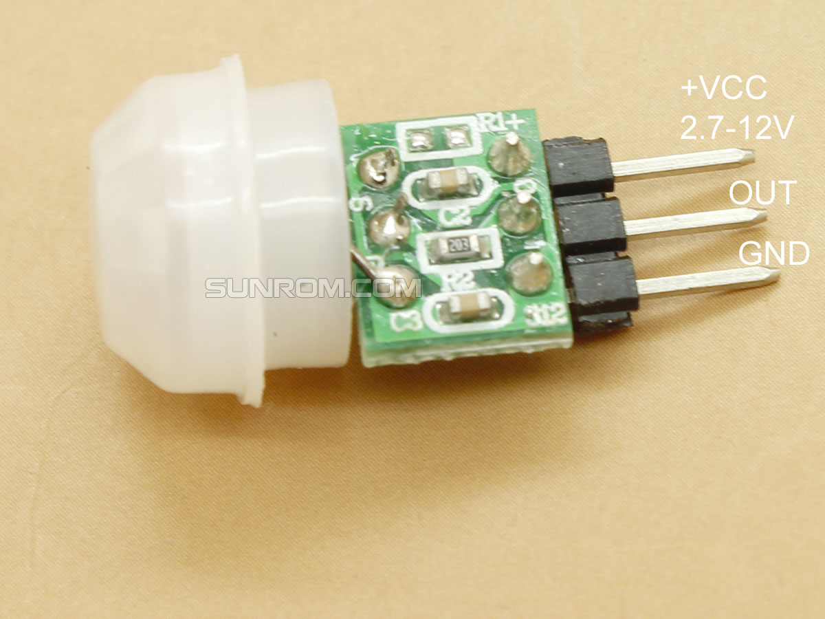 Micro PIR Motion Detection Sensor AM312 [5464] Sunrom Electronics