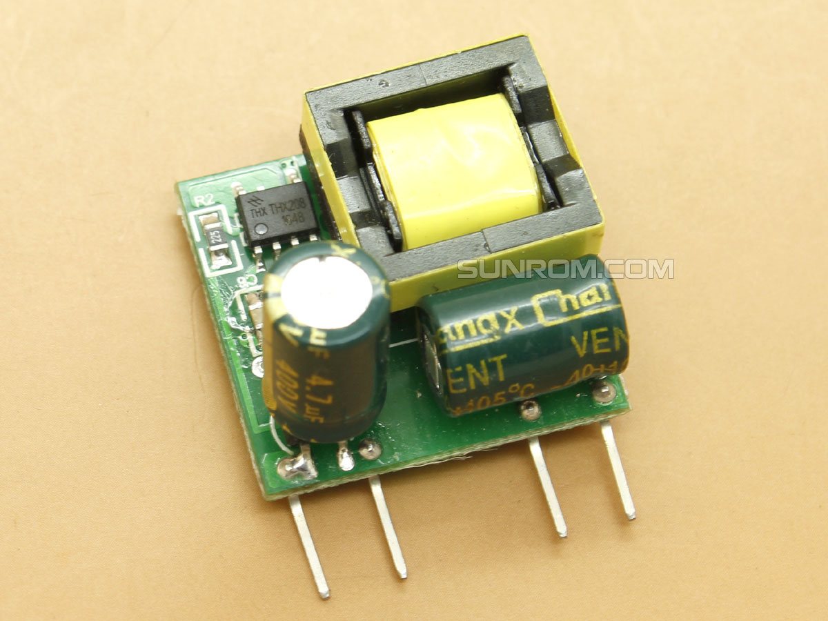 ACDC Isolated Power Module 220V to 12V0.41A (410mA) 5W SMPS Vertical