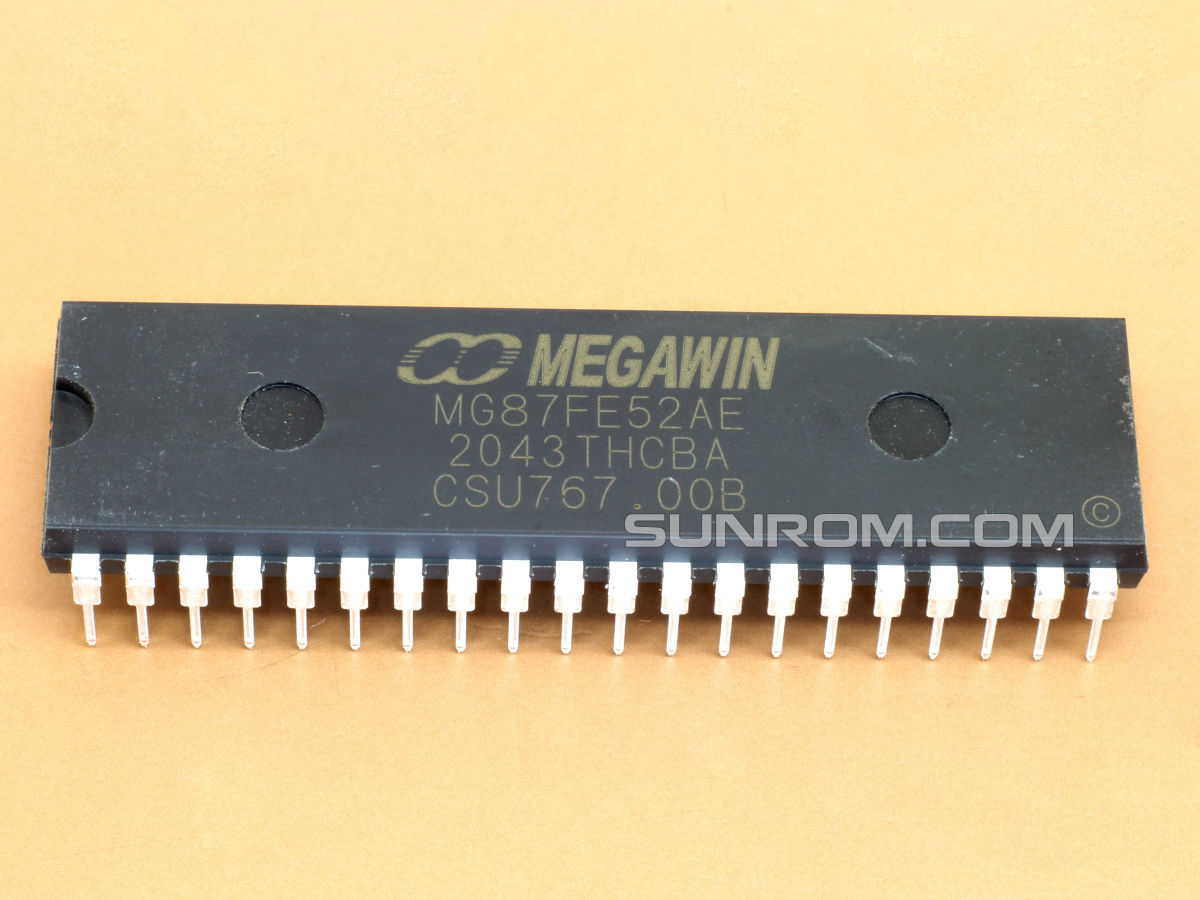 MG87FE52 Megawin MG87FE52AE40 DIP40 [6624] : Sunrom Electronics