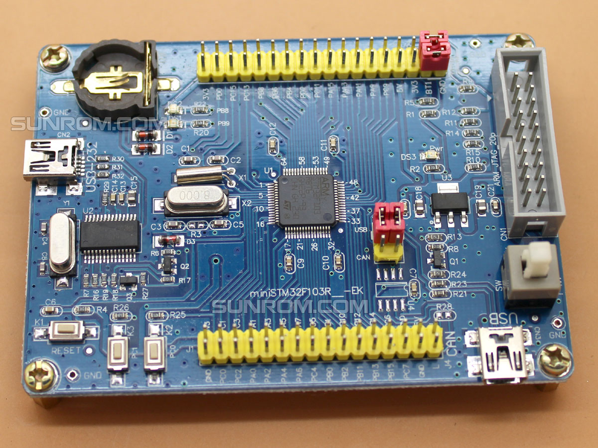 1Pcs STM32F103RBT6 LQFP64 CORTEX M3 128K Flash Memory 32 Bit Microcontroller