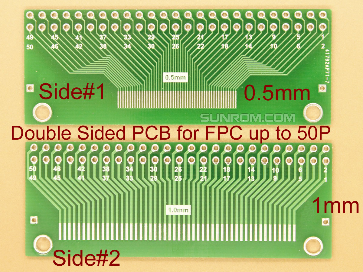 8 Pin Fpc Connector To Dip Breakout Board 0 5mm 1mm Pitch Pack Of 3 Amazon Com Industrial Scientific