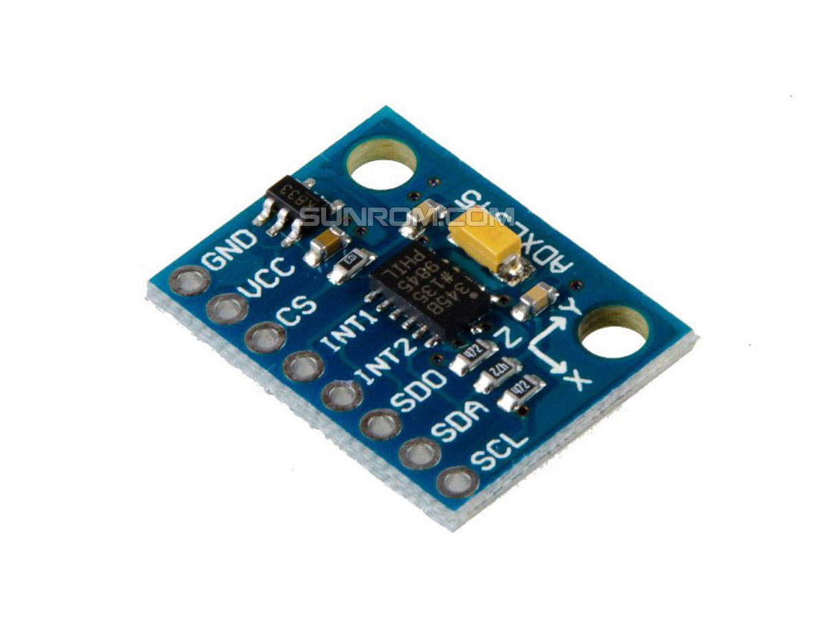 adxl345 digitale Neigungswinkelsensor Schwerkraftbeschleunigung Modul für